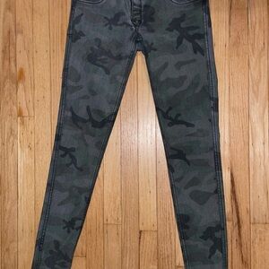 Dark Gray Denim Jeans